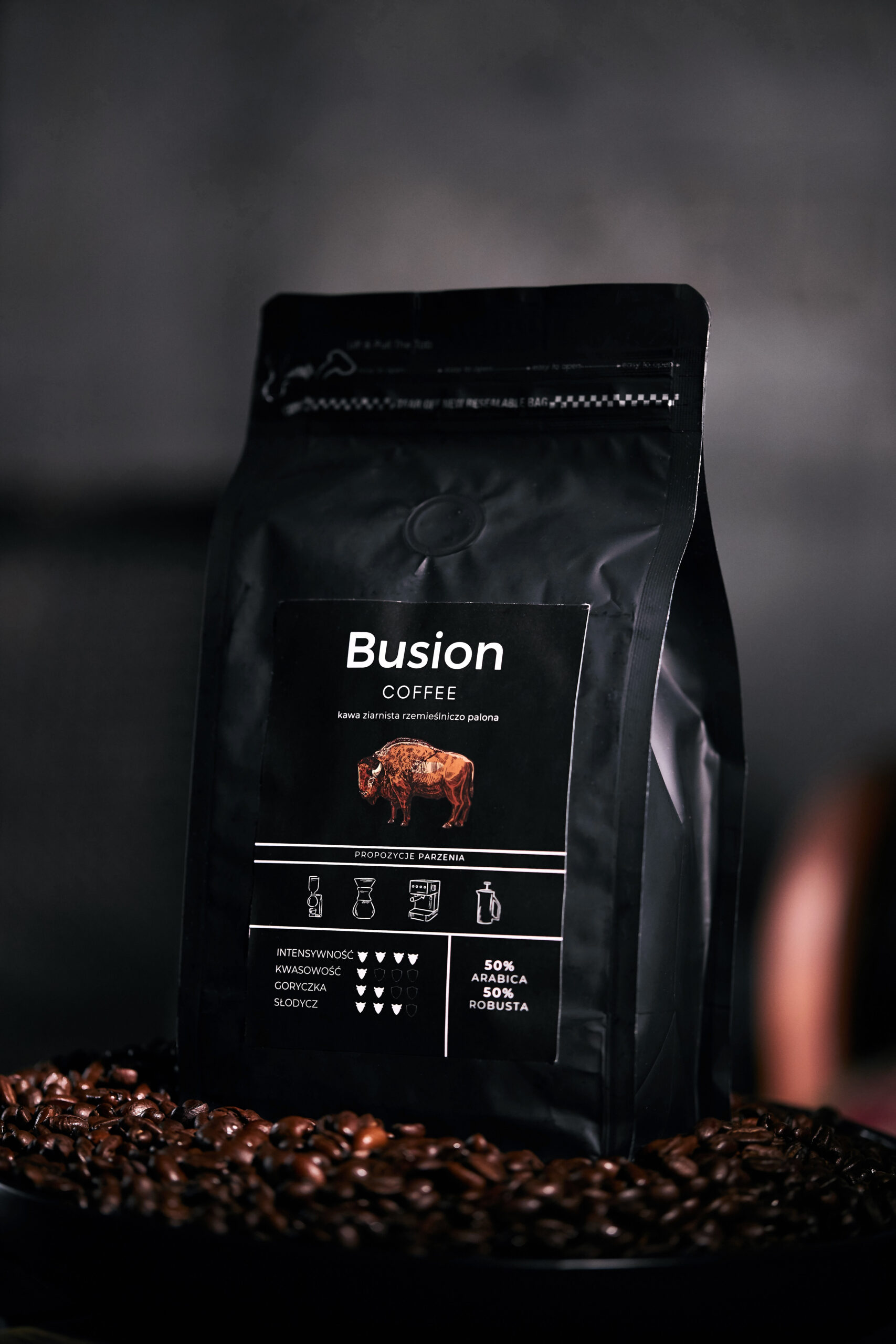 BusiOn Coffee - Arabica i Robusta